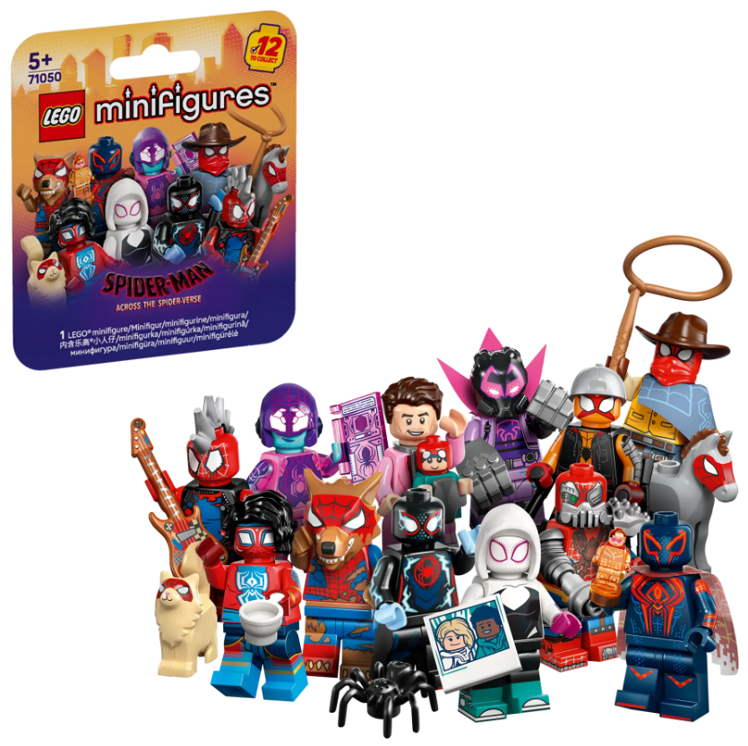 (Collector's Edition) LEGO 71050 Complete Set Spider-Man Across the Spider-Verse