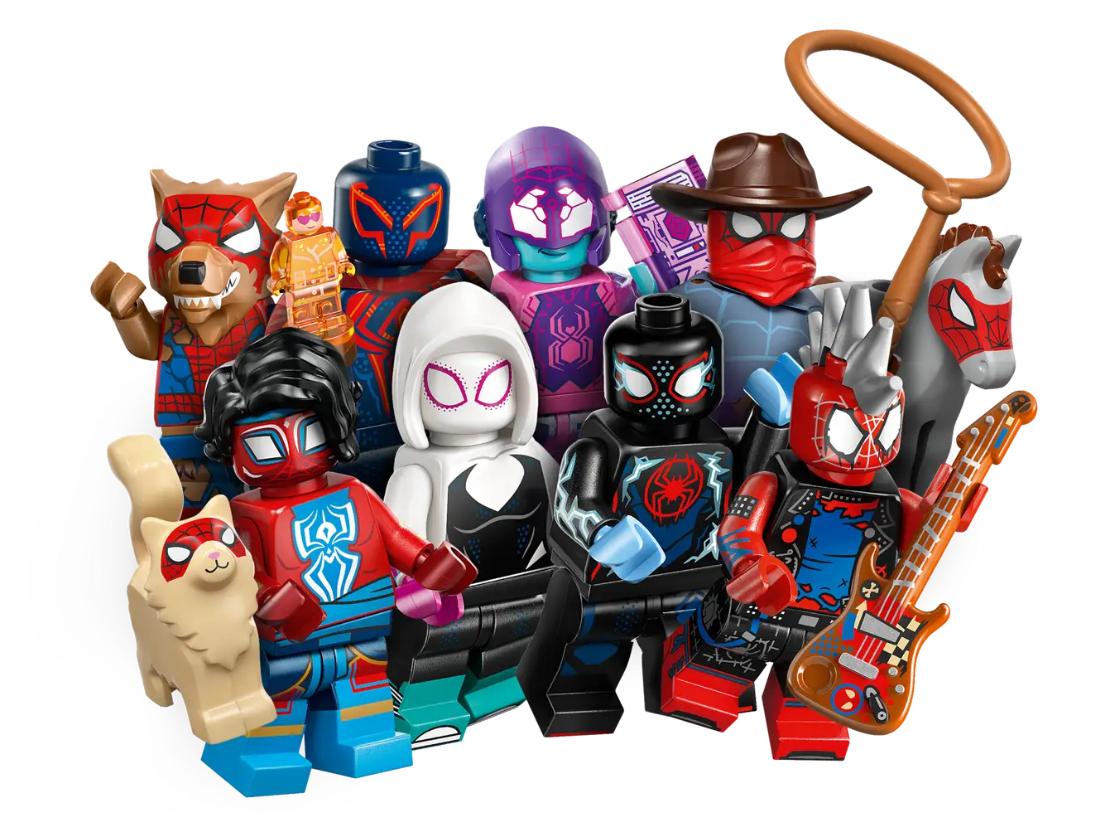 (Collector's Edition) LEGO 71050 Complete Set Spider-Man Across the Spider-Verse