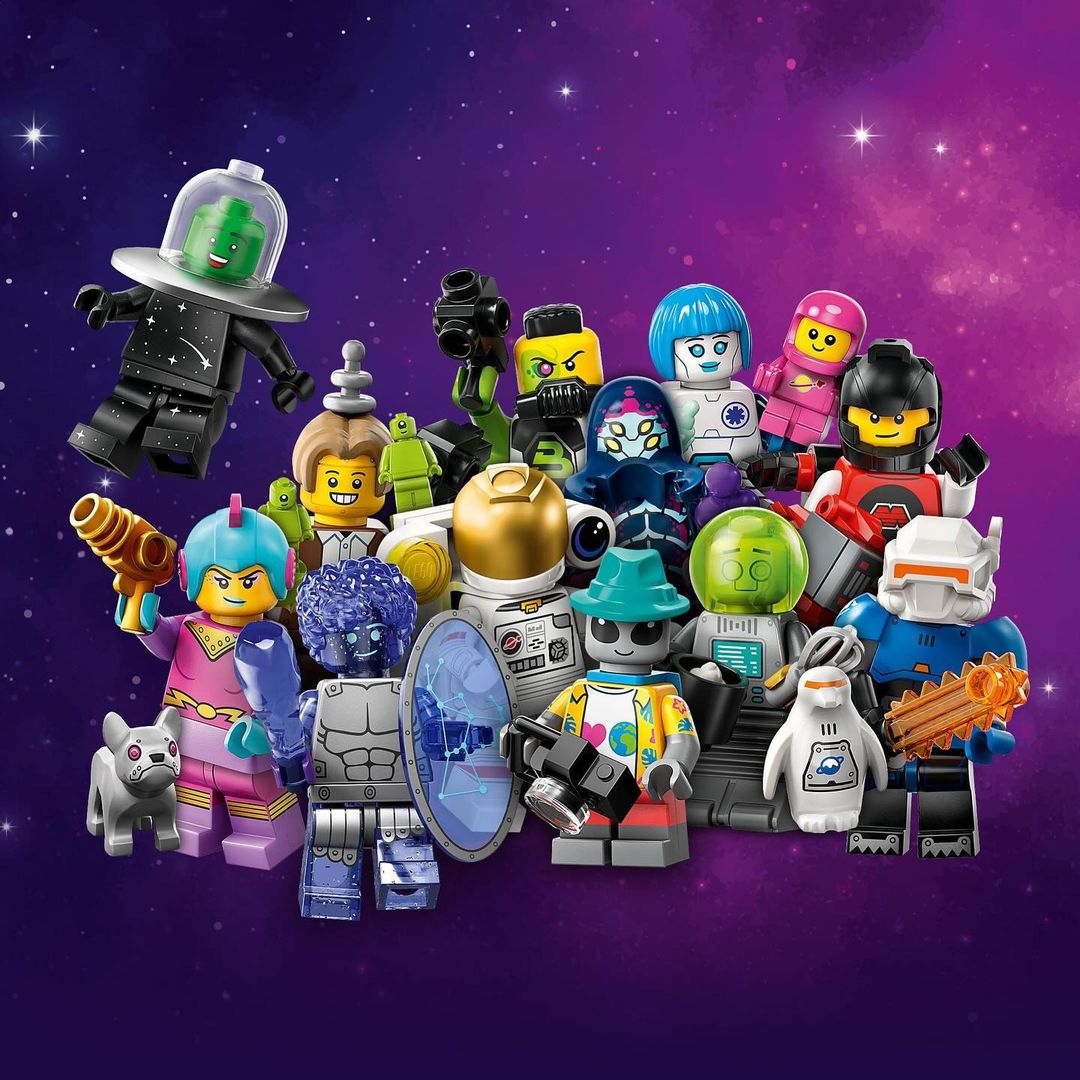 (Collector's Edition) LEGO 71046 Complete Set of SPACE Minifigures Series